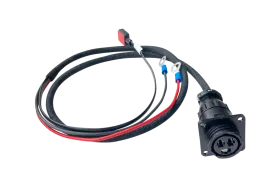 Equipment built-in cable with temperature sensor