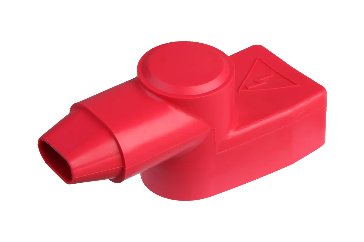 Insulatig cap 456N9, red 9,7 … 19,1 mm (oval)